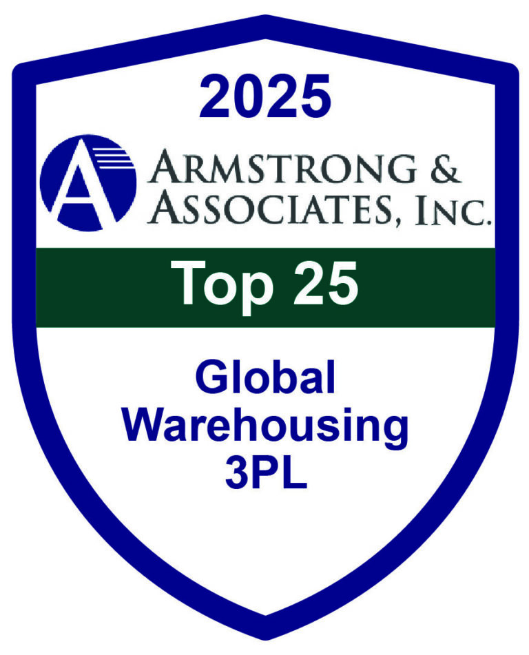 Top 25 Global Warehousing Third-Party Logistics Providers (3PLs) award